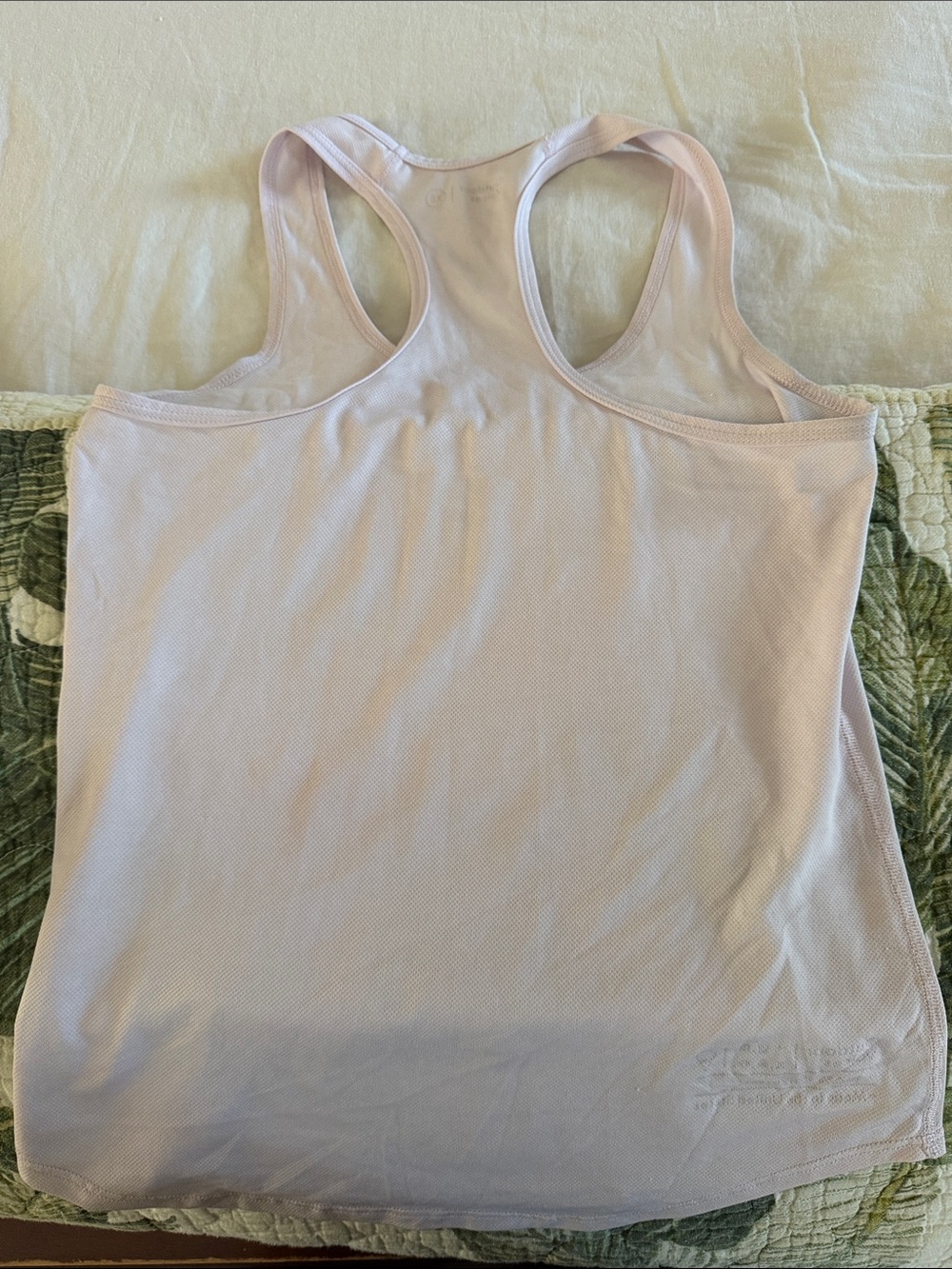 Outdoor Voices Light Blush Racerback Performance Tank - Picture 3 of 4
